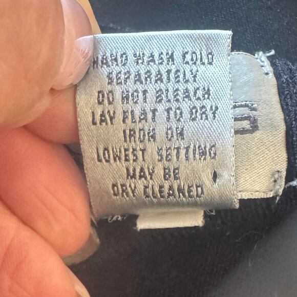 Chico's Black V- neck Sweater - Picture 4 of 5